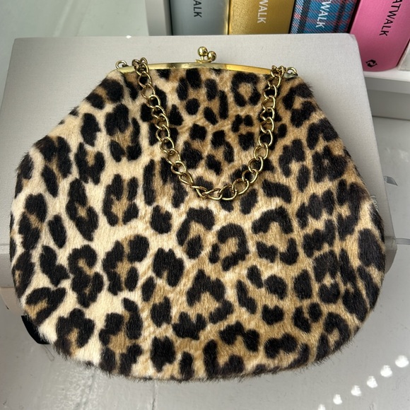 60s Leopard Purse & Wallet Set - Picture 2 of 12